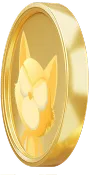 A gold $TCAT coin